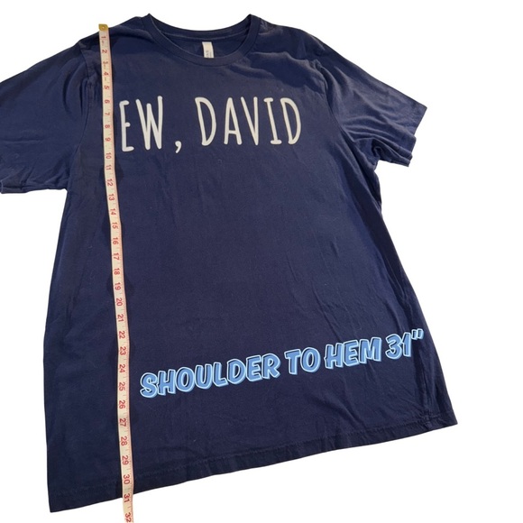 Source Unknown Navy Blue 'Ew, David' T-Shirt - Picture 2 of 4
